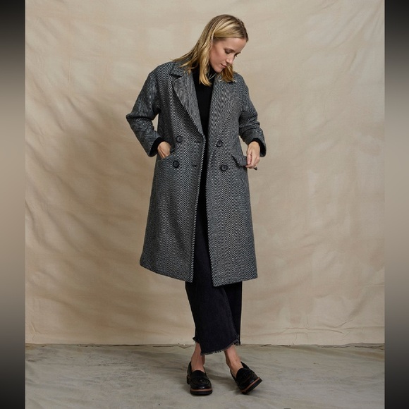 Anián Jackets & Blazers - ANIAN Northwest Herringbone Coat - Women’s - Small